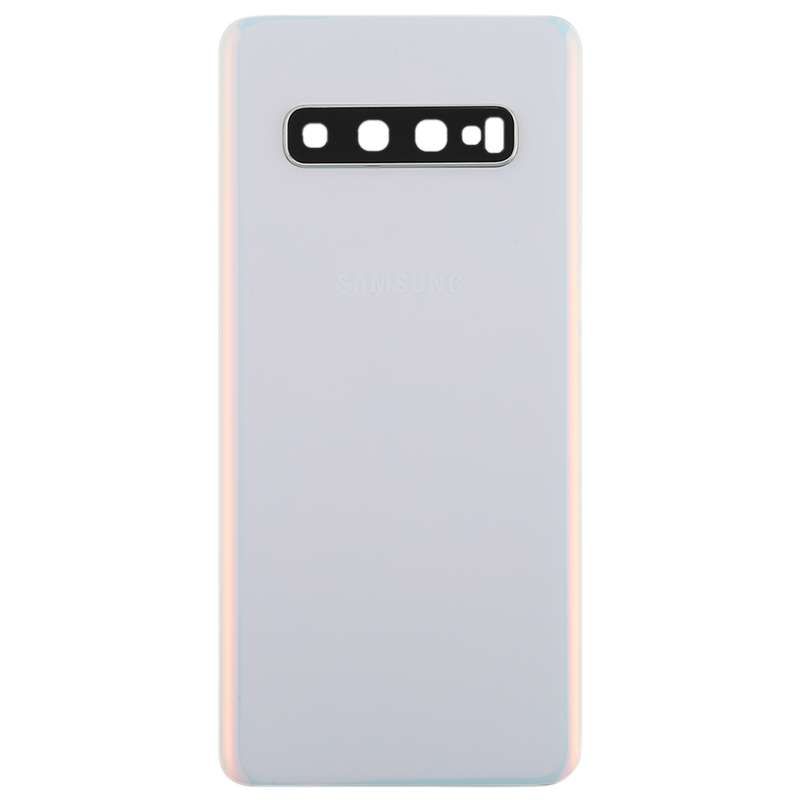 For Galaxy S10 Battery Back Cover with Camera Lens (Pink)