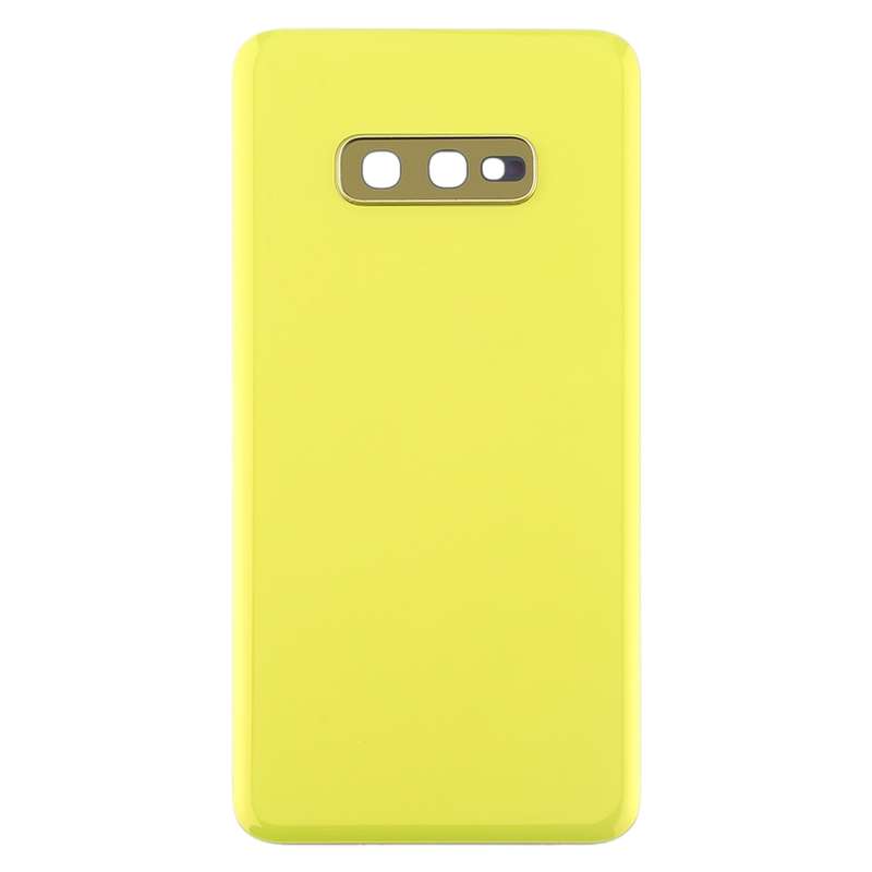 For Galaxy S10e Battery Back Cover with Camera Lens (Pink)