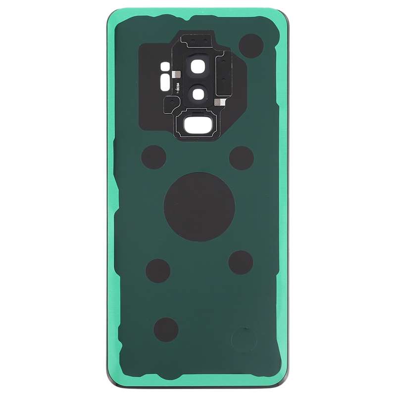 For Galaxy S9+ Battery Back Cover with Camera Lens (Black)