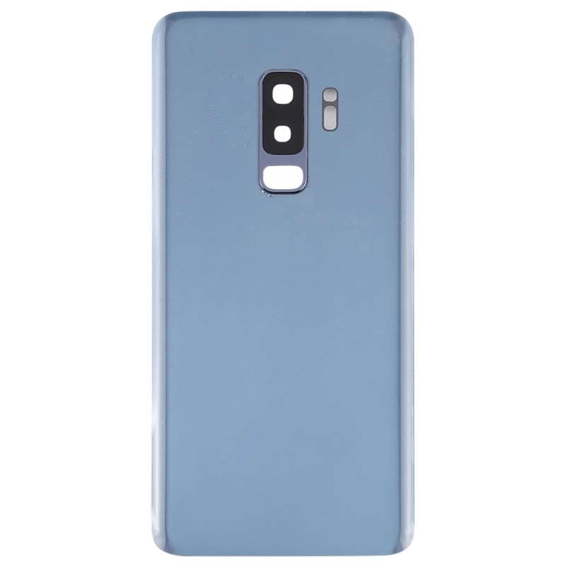 For Galaxy S9+ Battery Back Cover with Camera Lens (Blue)