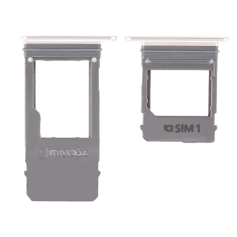 For Galaxy A5 (2017) / A520 & A7 (2017) / A720 SIM Card Tray + Micro SD Card Tray, Single Card (Pink