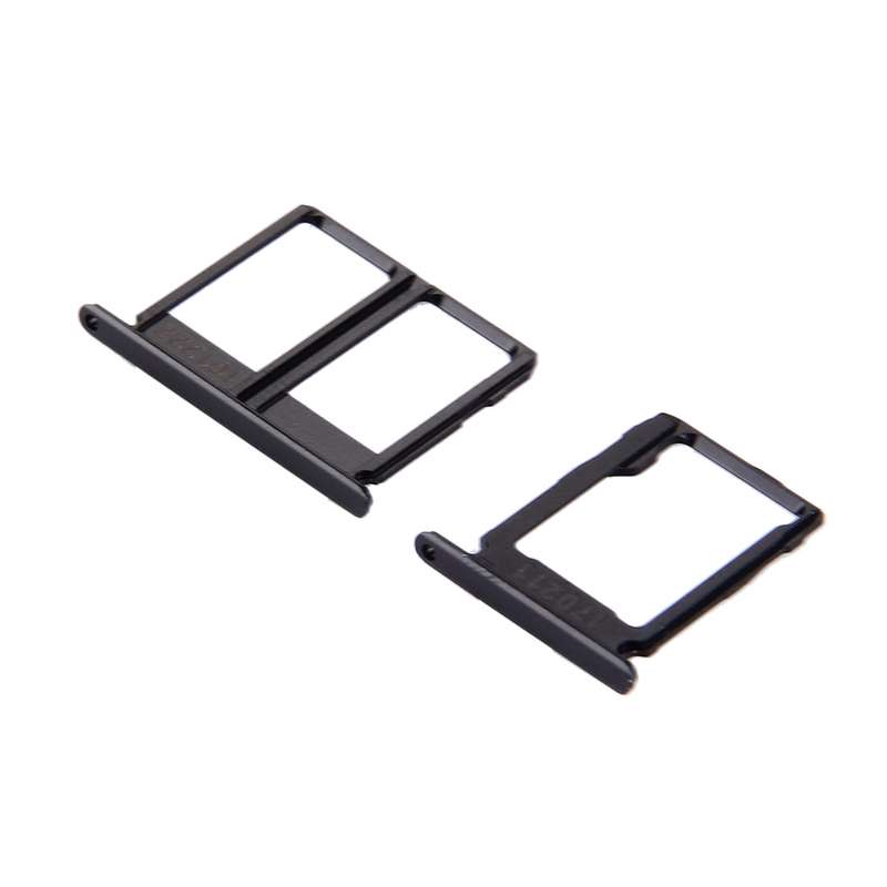 For Galaxy C9 Pro / C9000 SIM Card Tray + Micro SD Card Tray (Rose Gold)