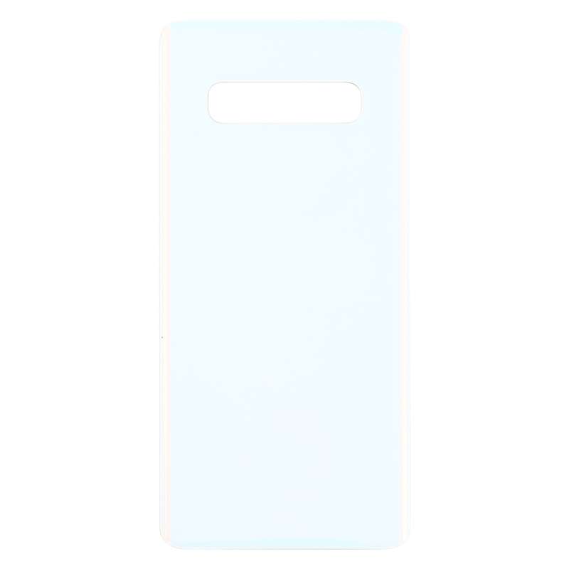For Galaxy S10+ Battery Back Cover (White)