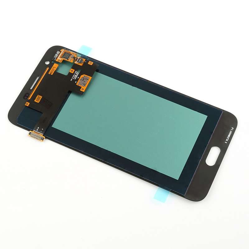 Original Super AMOLED LCD Screen for Galaxy J7 Duo / J720 with Digitizer Full Assembly (Gold)