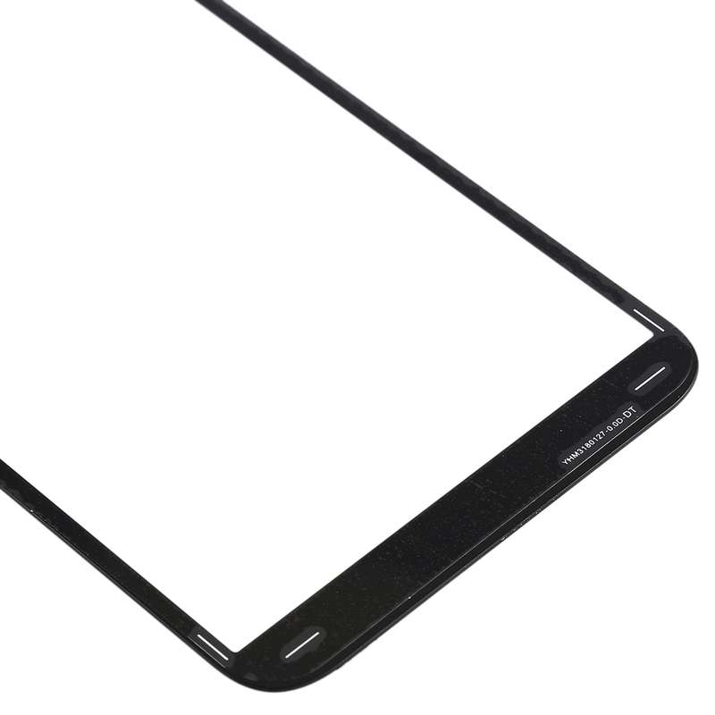 For Galaxy J4+ / J6+ / J610 Front Screen Outer Glass Lens (Black)