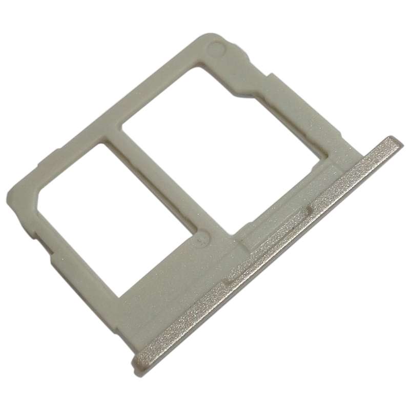 For Galaxy Tab A 8.0 / T380 / T385 SIM Card Tray + Micro SD Card Tray (Black)