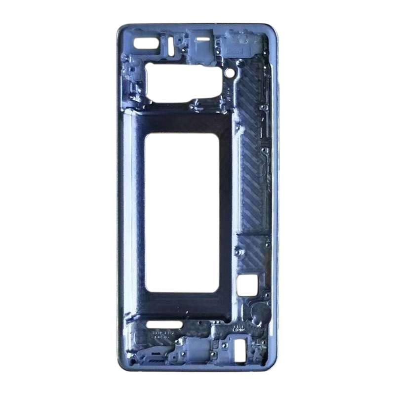 For Galaxy S10+ Front Housing LCD Frame Bezel Plate (Blue)