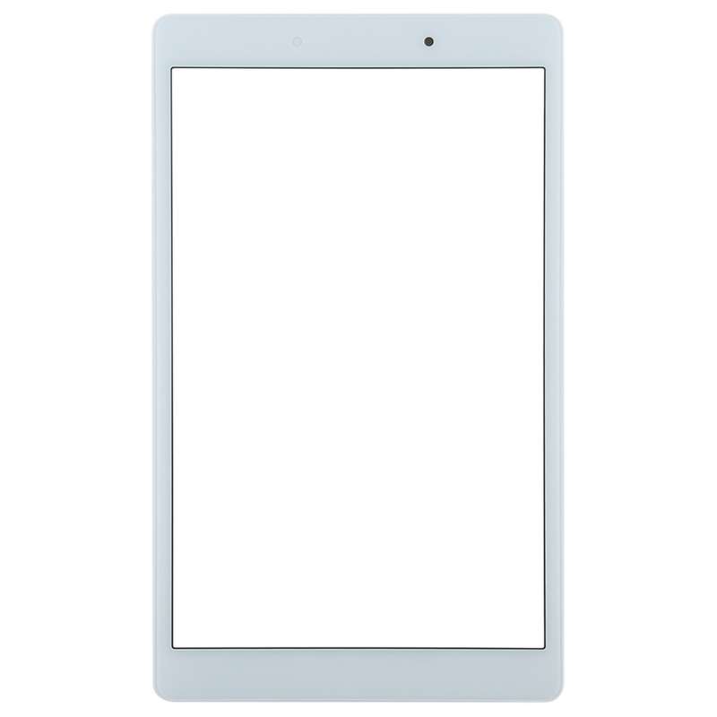 For Galaxy Tab A 8.0 (2019) SM-T295 (LTE Version) Front Screen Outer Glass Lens (White)
