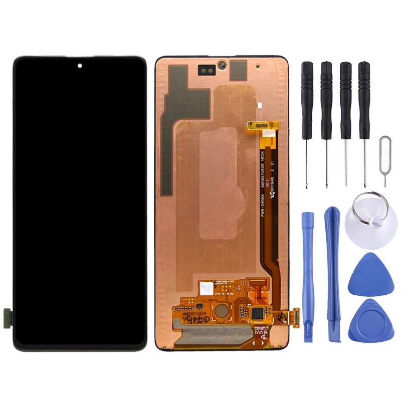 Original Super AMOLED LCD Screen for Galaxy Note10 Lite with Digitizer Full Assembly (Black)