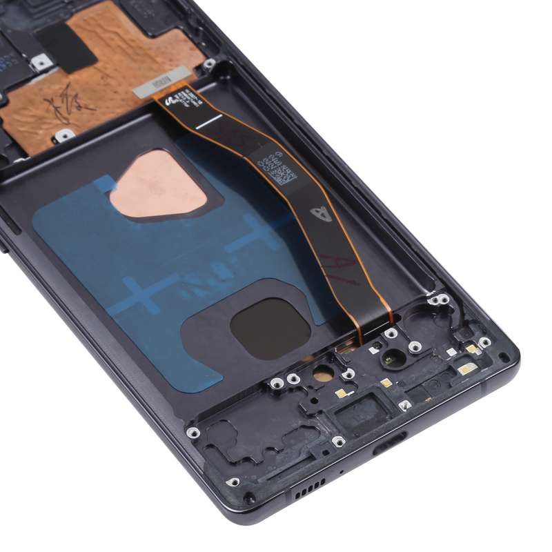 Original Super AMOLED LCD Screen for Galaxy Note10 Lite with Digitizer Full Assembly (Black)