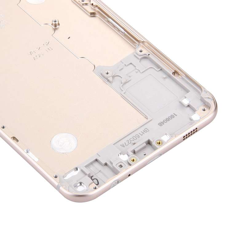 For Galaxy C5 / C5000 Front Housing LCD Frame Bezel Plate (Gold)