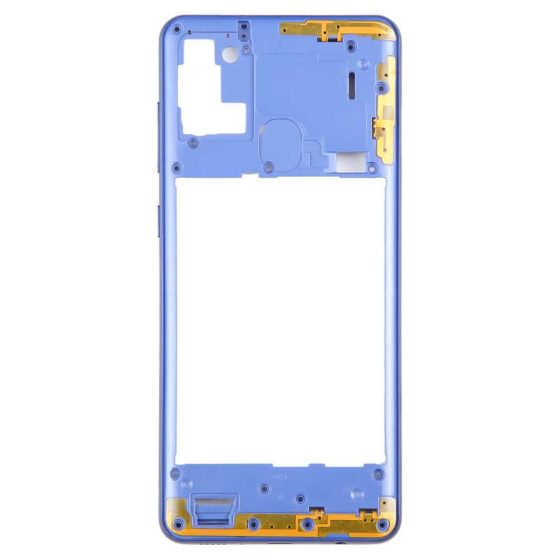 For Samsung Galaxy A21s Middle Frame Bezel Plate (White)