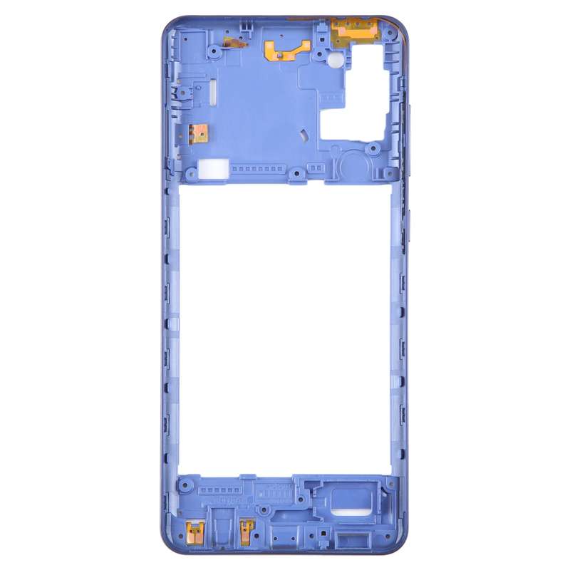 For Samsung Galaxy A21s Middle Frame Bezel Plate (White)