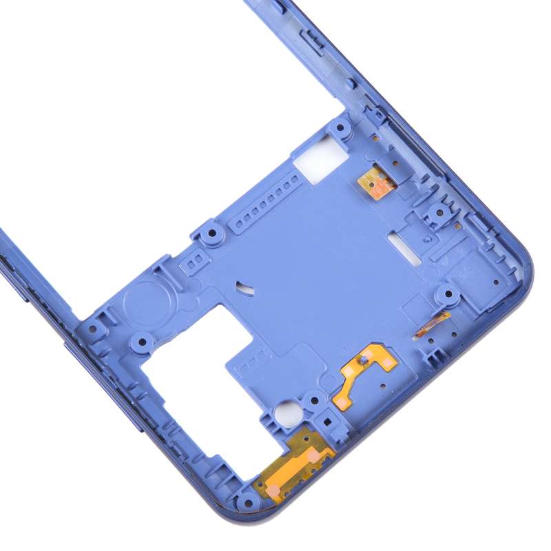 For Samsung Galaxy A21s Middle Frame Bezel Plate (White)