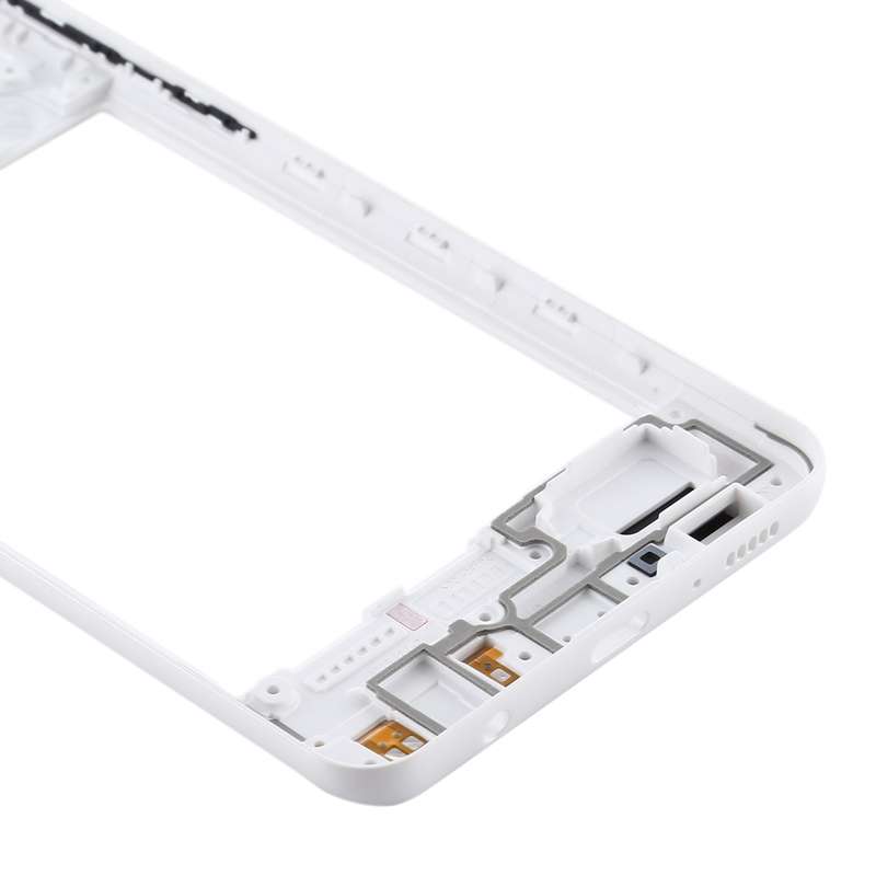 For Samsung Galaxy A21s Middle Frame Bezel Plate (White)