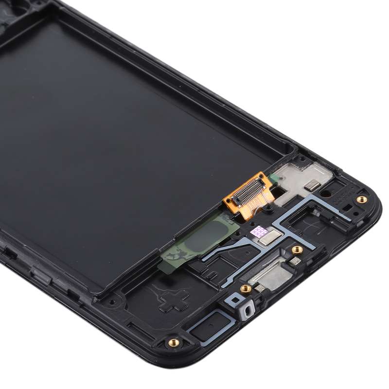 TFT LCD Screen for Samsung Galaxy A30s Digitizer Full Assembly with Frame (Black)