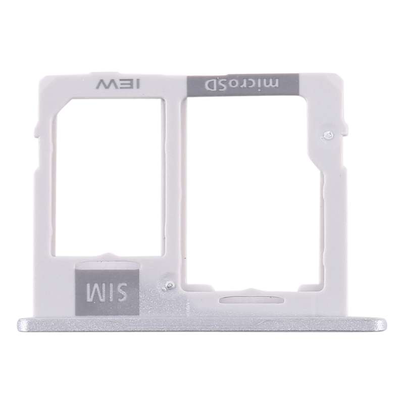 For Samsung Galaxy Tab A 10.1 (2019) / SM-T515 SIM Card Tray + Micro SD Card Tray (Black)