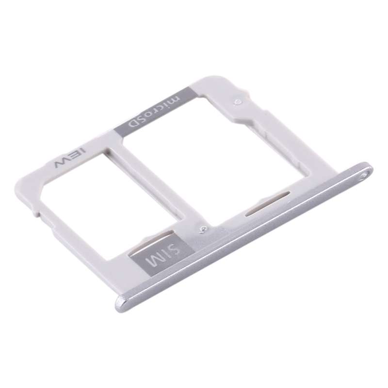 For Samsung Galaxy Tab A 10.1 (2019) / SM-T515 SIM Card Tray + Micro SD Card Tray (Black)