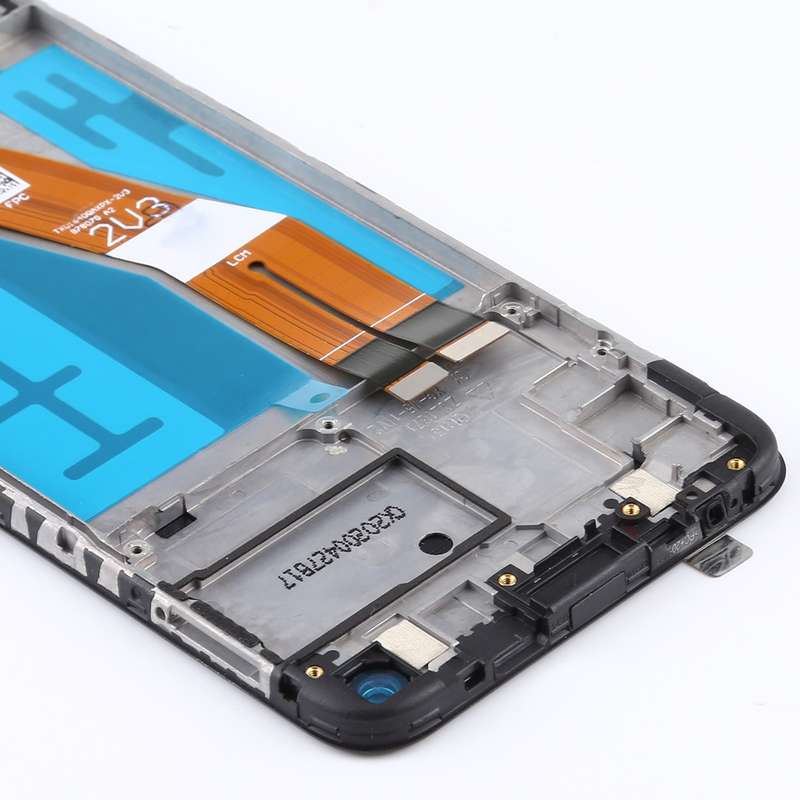 OEM LCD Screen for Samsung Galaxy A20s Digitizer Full Assembly with Frame (Black)