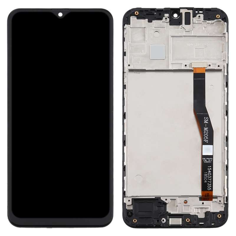 TFT LCD Screen for Samsung Galaxy M20 Digitizer Full Assembly with Frame (Black)
