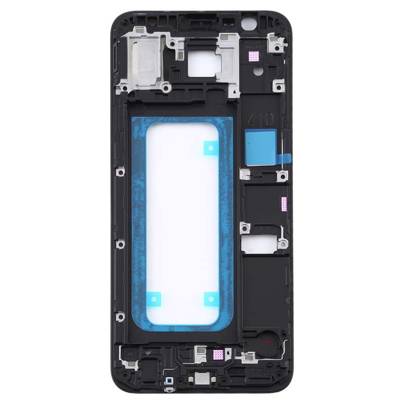 For Samsung Galaxy J4 Core / SM-J410 Front Housing LCD Frame Bezel Plate (Black)