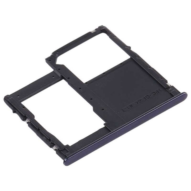 For Samsung Galaxy A31 SIM Card Tray + Micro SD Card Tray (Black)