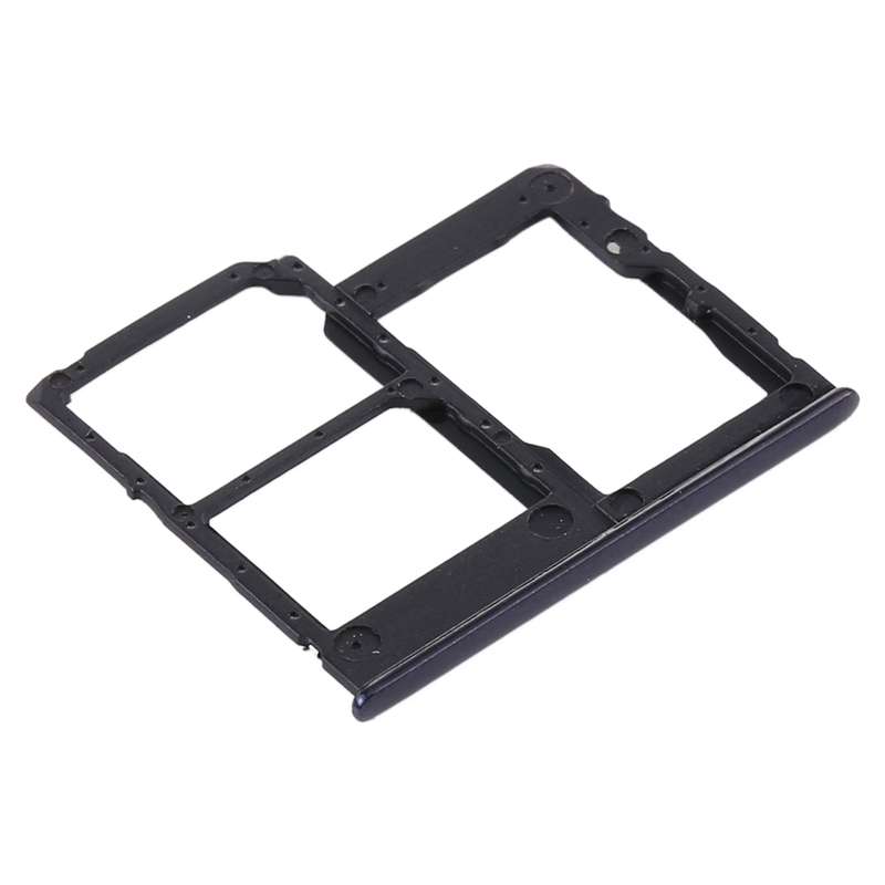 For Samsung Galaxy A21s SIM Card Tray + Micro SD Card Tray (White)