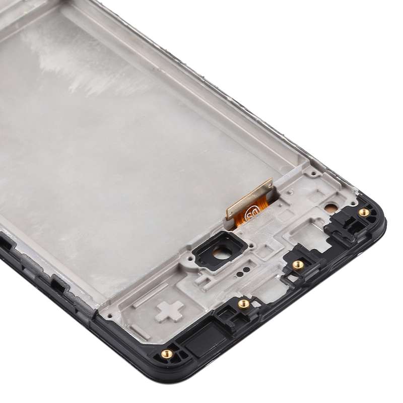 TFT LCD Screen for Samsung Galaxy A31 / SM-A315 Digitizer Full Assembly with Frame (Black)
