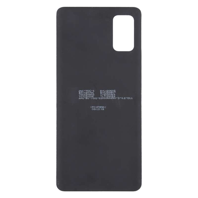For Samsung Galaxy A41 Battery Back Cover (Blue)