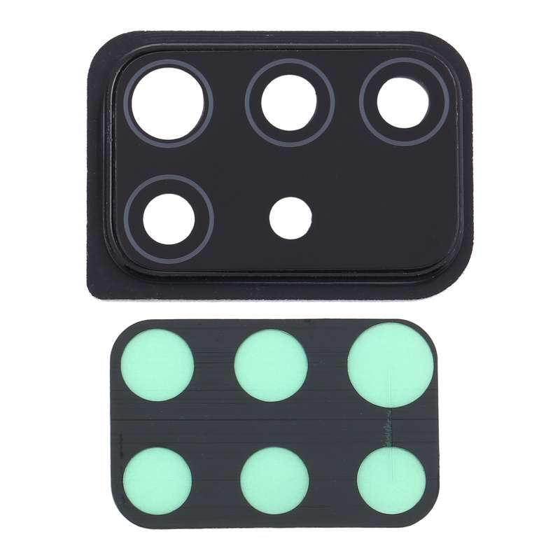 For Samsung Galaxy A51 10pcs Camera Lens Cover (Black)
