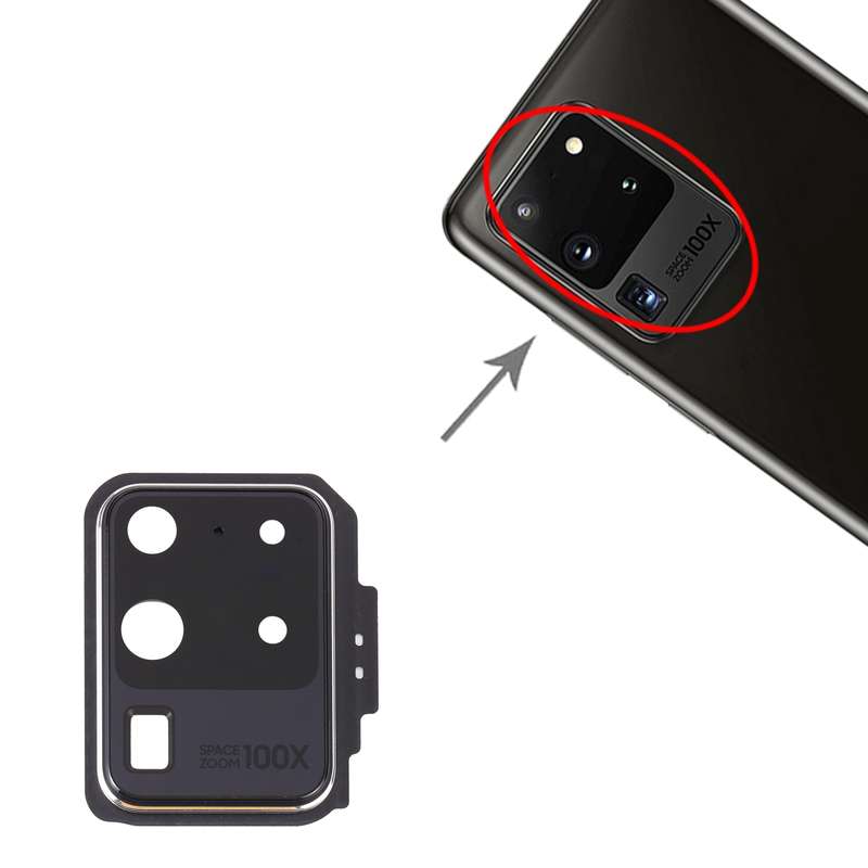 For Samsung Galaxy Note20 Ultra Camera Lens Cover (Gold)