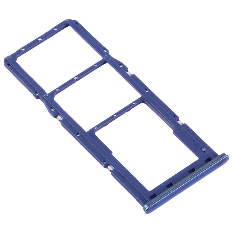 For Samsung Galaxy M51 SM-M515 SIM Card Tray + SIM Card Tray + Micro SD Card Tray (Silver)