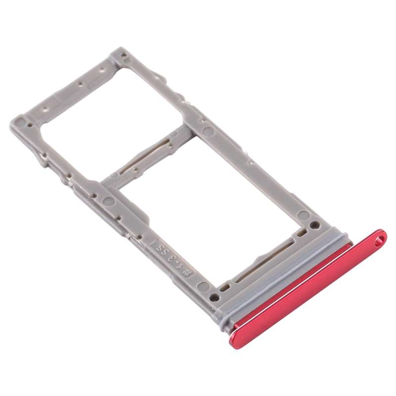 For Samsung Galaxy Note 10 Lite SM-N770 SIM Card Tray + Micro SD Card Tray (Silver)