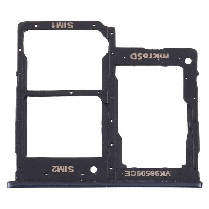For Samsung Galaxy A2 Core SM-A260 SIM Card Tray + SIM Card Tray + Micro SD Card Tray (Red)