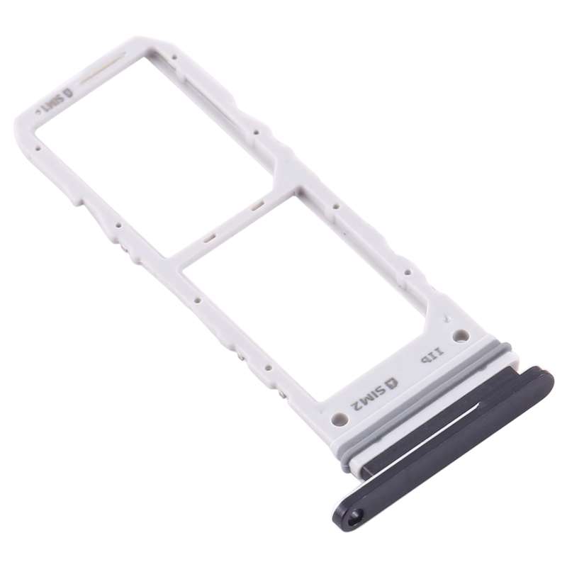 For Samsung Galaxy A90 5G SM-A908 SIM Card Tray + SIM Card Tray (Silver)
