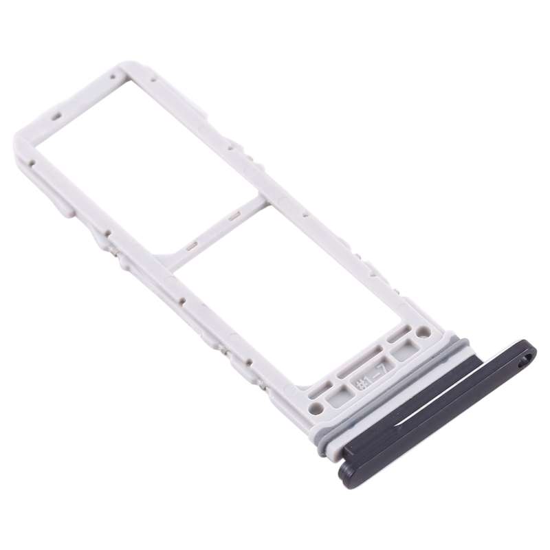For Samsung Galaxy A90 5G SM-A908 SIM Card Tray + SIM Card Tray (Silver)