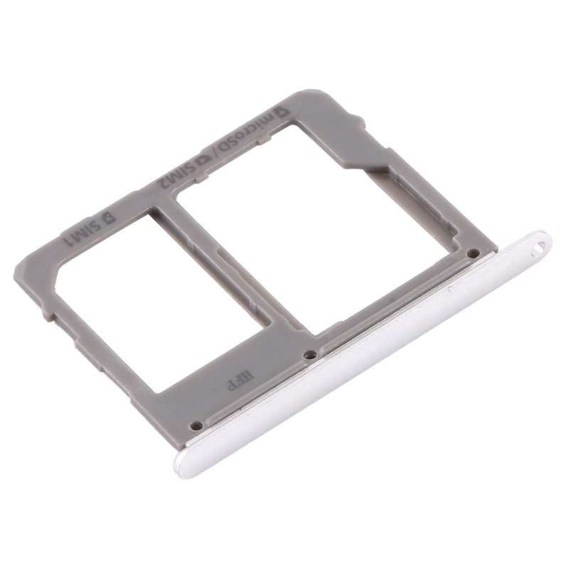 For Samsung Galaxy A8 Star / A9 Star SM-G8850 SIM Card Tray + SIM Card Tray / Micro SD Card Tray (Si