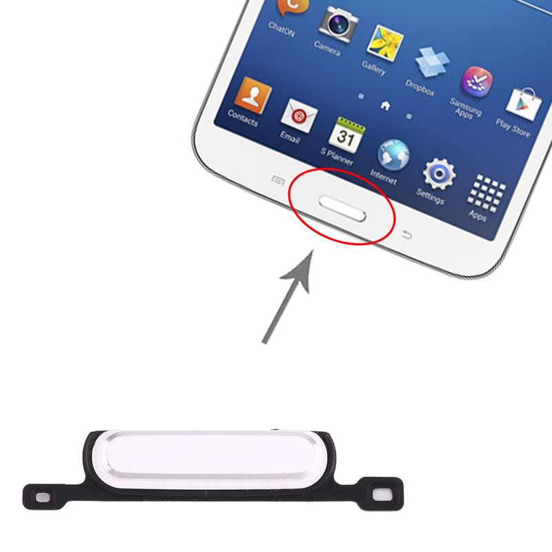 Home Key for Samsung Galaxy Tab A 10.1(2016) SM-T580/T585/P580/P585(White)