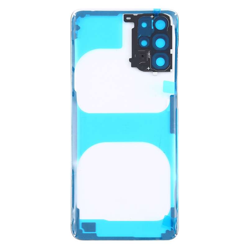 For Samsung Galaxy S20+ SM-G985 SM-G985F SM-G985F/DS Glass Transparent Battery Back Cover (Transpare