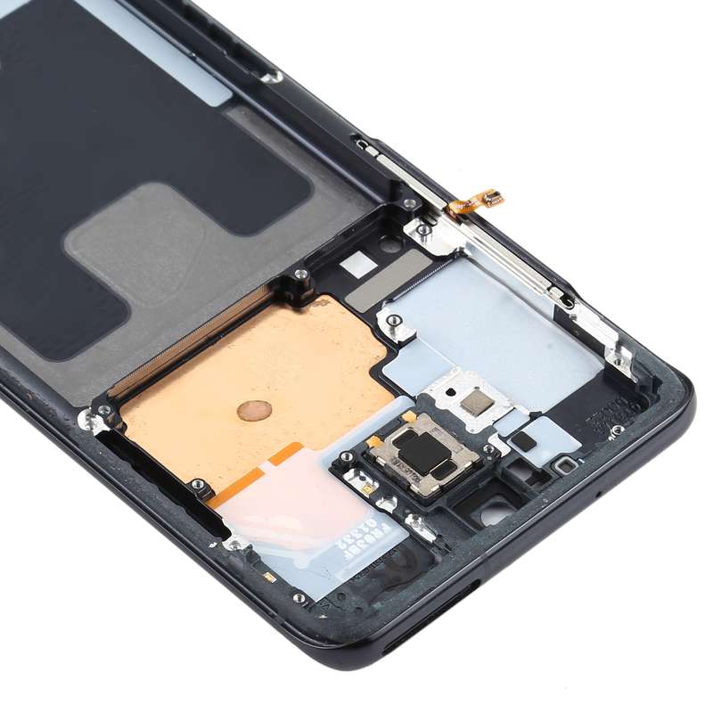 For Samsung Galaxy S20+ 5G SM-G986B Middle Frame Bezel Plate (Black)