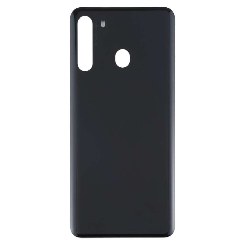 For Samsung Galaxy A21 SM-A215 Battery Back Cover (Black)