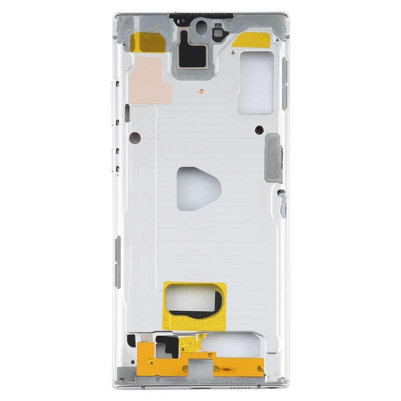 For Samsung Galaxy Note10+ 5G SM-N976F Middle Frame Bezel Plate (White)