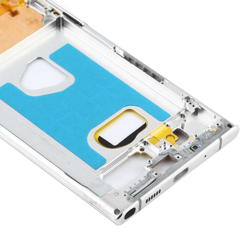 For Samsung Galaxy Note10+ 5G SM-N976F Middle Frame Bezel Plate (White)