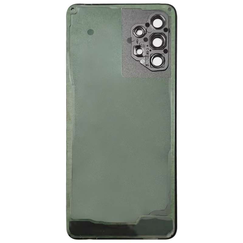 For Samsung Galaxy A32 4G Battery Back Cover with Camera Lens Cover (Black)