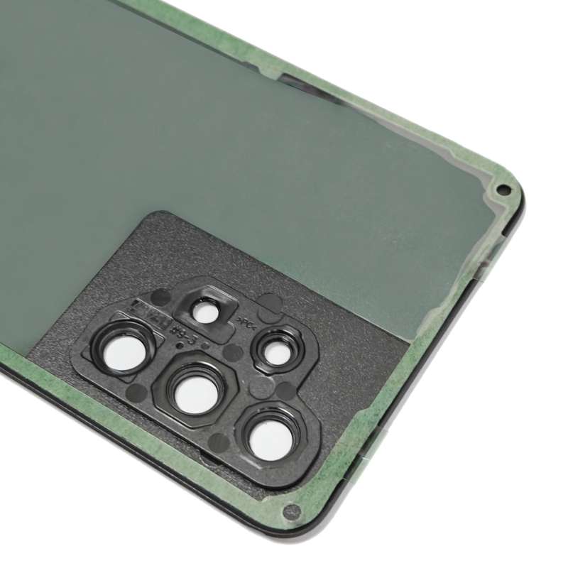 For Samsung Galaxy A32 4G Battery Back Cover with Camera Lens Cover (Black)