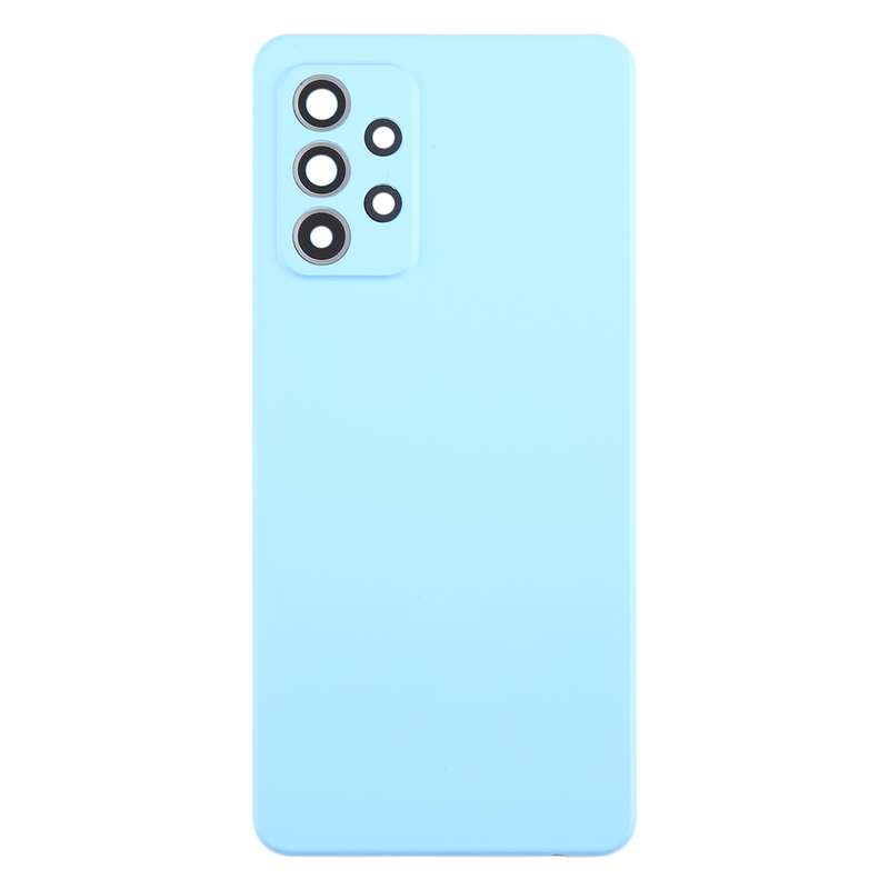 For Samsung Galaxy A52 5G / A52 4G Battery Back Cover with Camera Lens Cover(Green)
