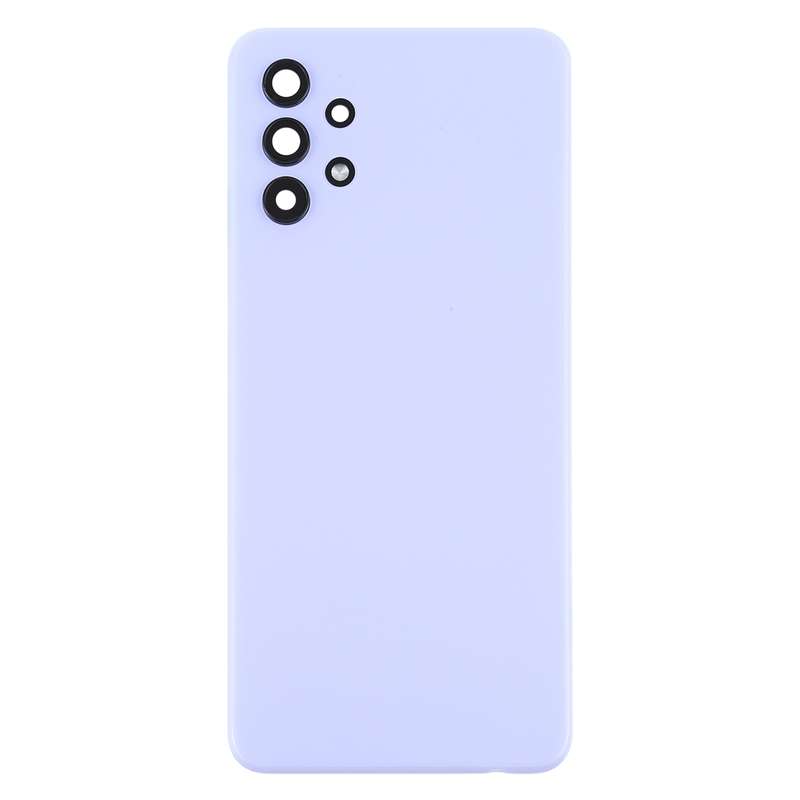 For Samsung Galaxy A32 5G Battery Back Cover with Camera Lens Cover(Blue)
