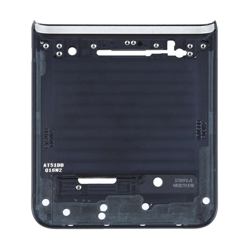 For Samsung Galaxy Z Flip 5G SM-F707 Lower Middle Frame Bezel Plate (Black)