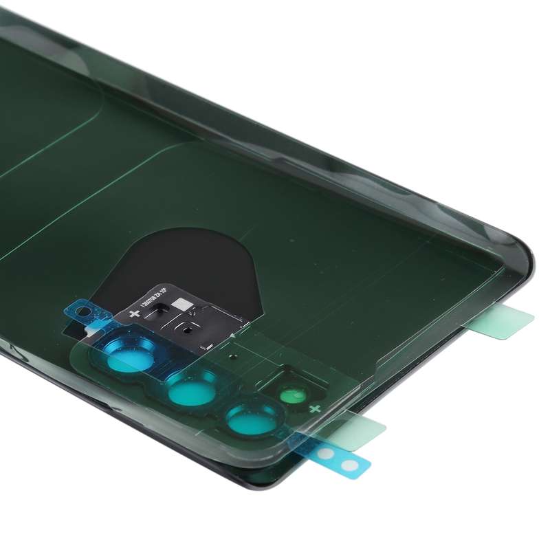 For Samsung Galaxy Note20 Battery Back Cover with Camera Lens Cover (Black)