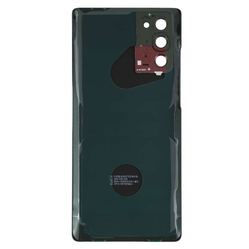 For Samsung Galaxy Note20 Battery Back Cover with Camera Lens Cover (Black)